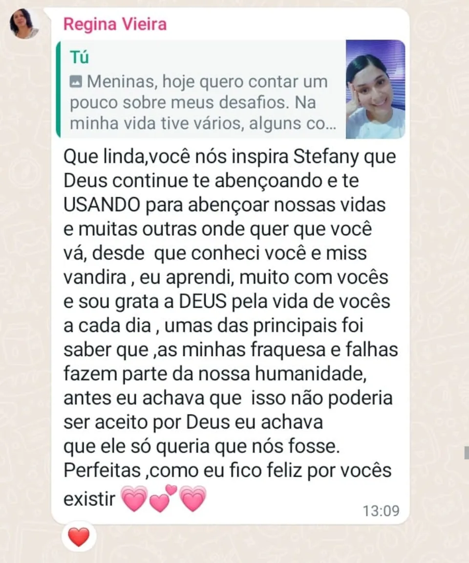 Depoimento de Regina Vieira