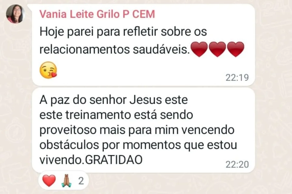 Depoimento de Vania Leite